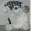Polar Bear In Blue Night Cap - Coca-Cola