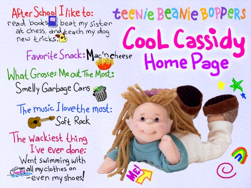 Cool Cassidy - Ty Teenie Boppers