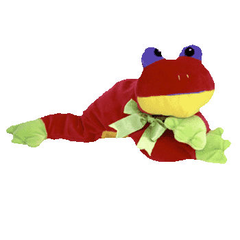 Ribbit - Ty Pillow Pals