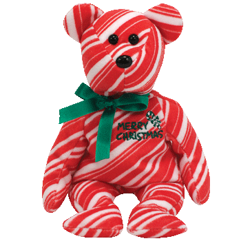 Holiday Teddy  2007 - Ty Beanie Babies