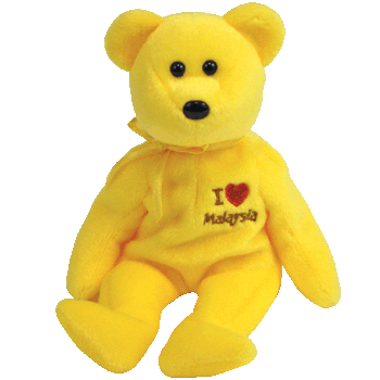 I Love Malaysia - Ty Beanie Babies