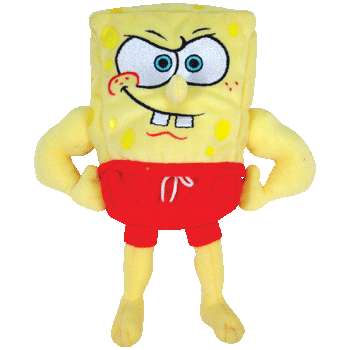 MuscleBob BuffPants - Ty Beanie Babies