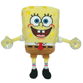 SpongeBob - Stuck On You - Ty Beanie Babies