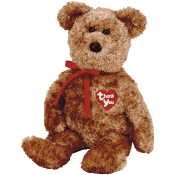 Thank You Bear - Ty Beanie Babies