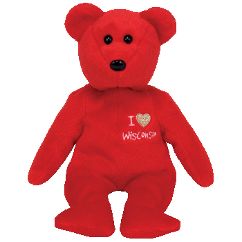 Wisconsin - Ty Beanie Babies
