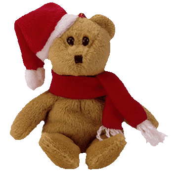 1997 Holiday Teddy - Jingle Beanies